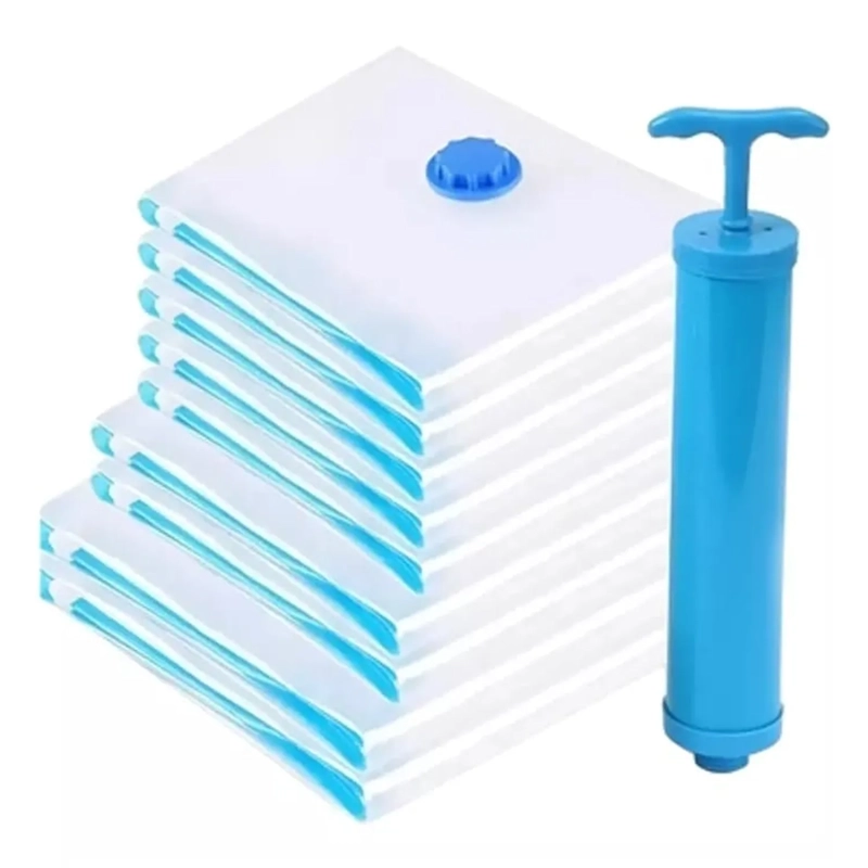 SET X5 BOLSAS DE VACÍO PARA ROPA CON SUCCIONADOR - 2