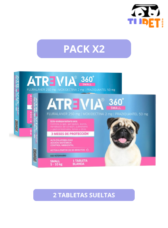 ATREVIA 360 SMALL 5 A 10 KG PACK X2 - 1