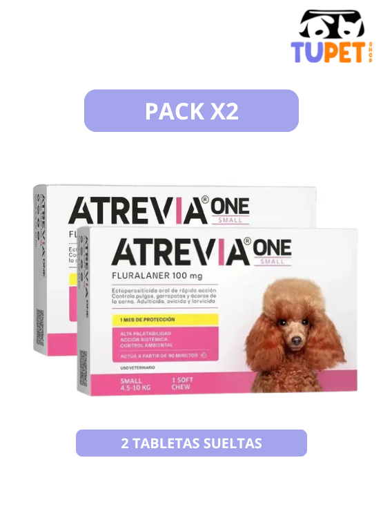 ATREVIA ONE SMALL DE 4.5 A 10 KG PACK 2 - 1