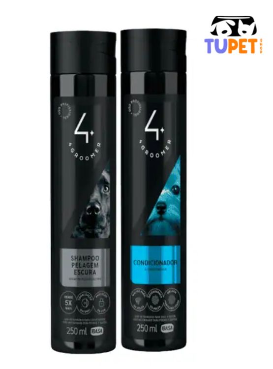 PACK SHAMPOO PELAJE OSCURO + ACONDICIONADOR IBASA - 1
