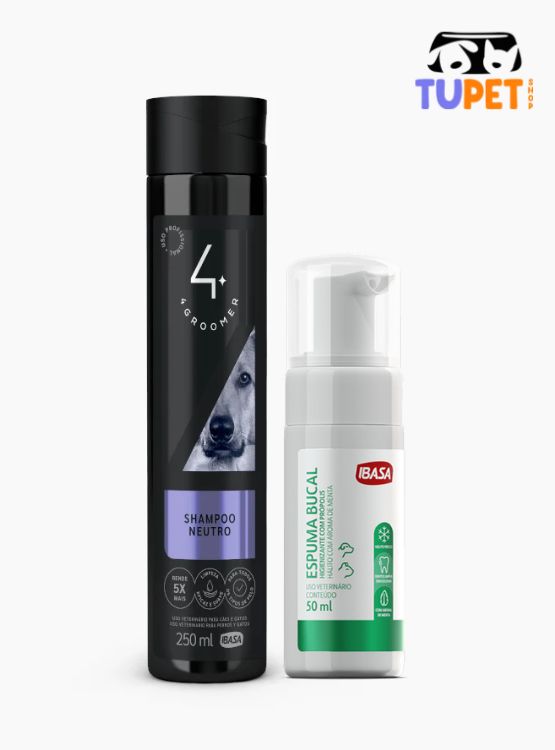 PACK SHAMPOO NEUTRO + ESPUMA BUCAL IBASA - 1