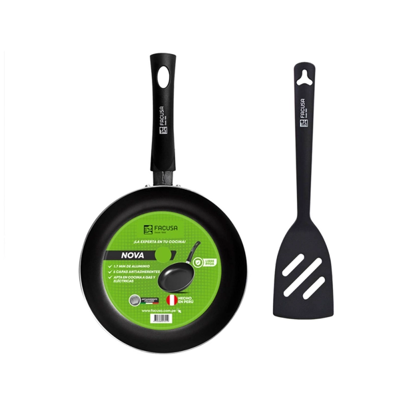 SARTÉN FACUSA 20 CM NEGRO - 1