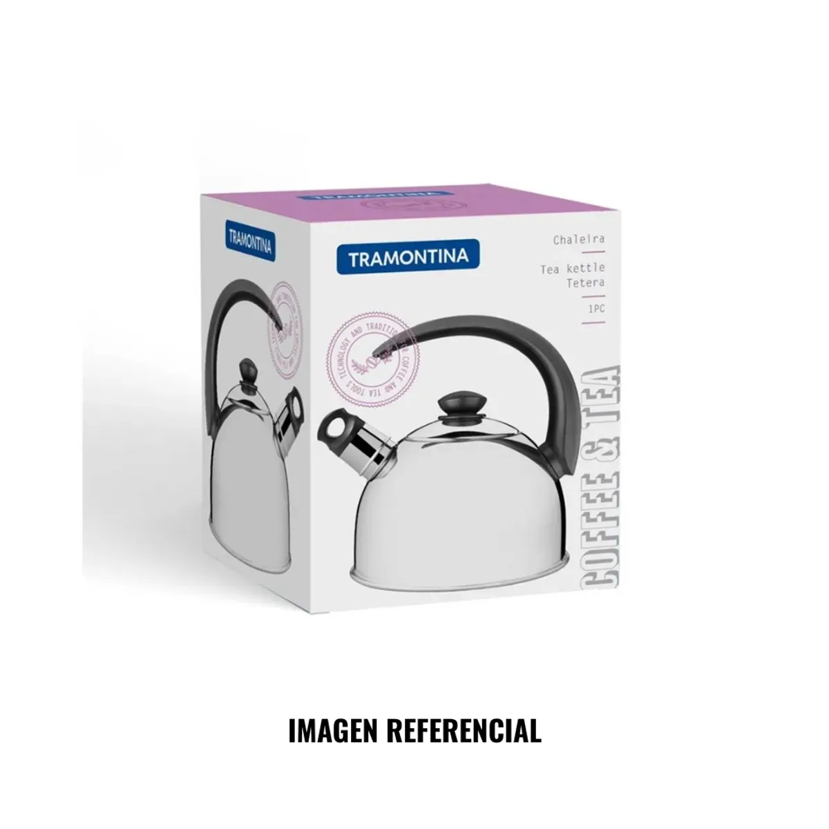 TETERA TRAMONTINA ACERO. INOX CAP. 2 L - 2