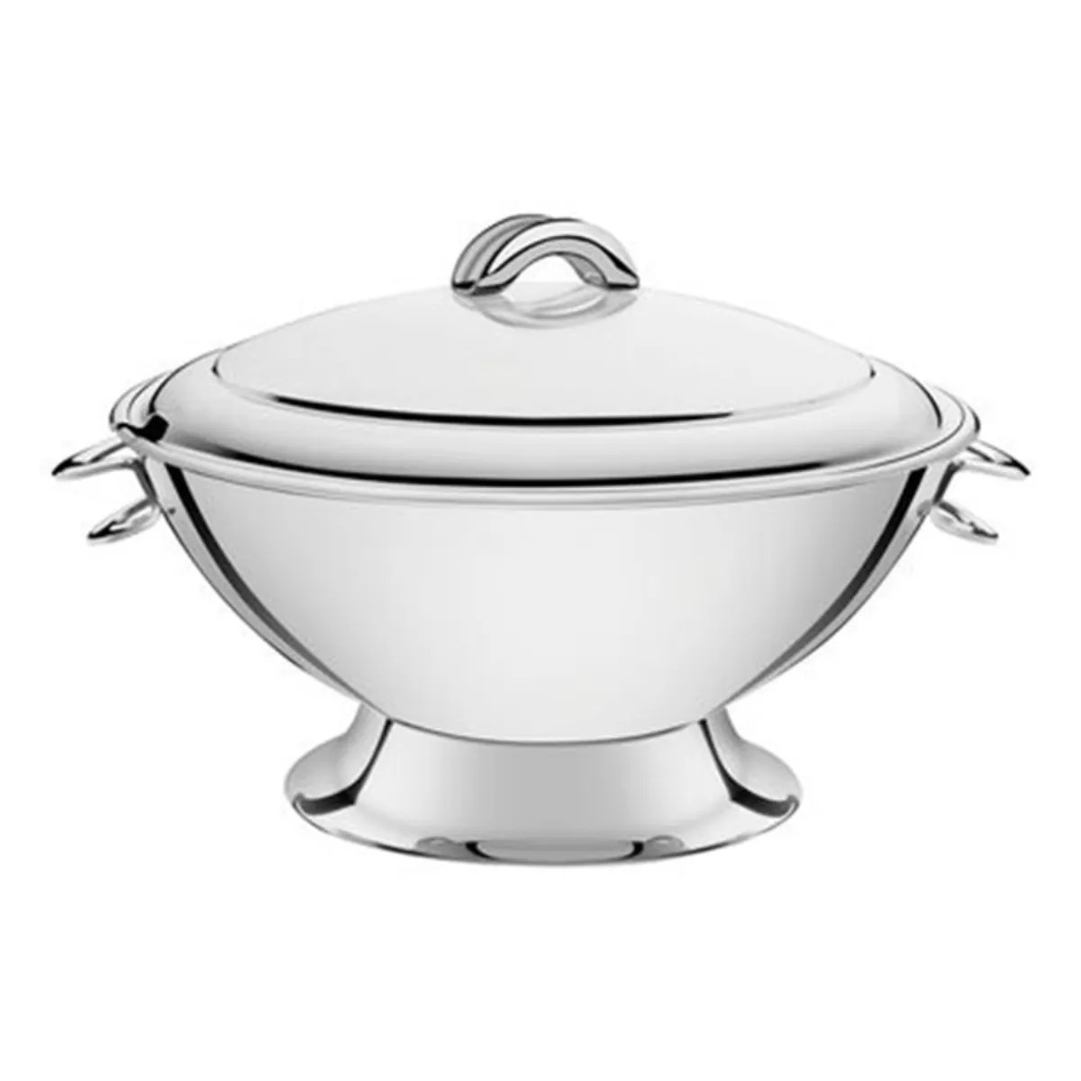 SOPERO HONDO 24CM CON TAPA ACE.INOX. - 1