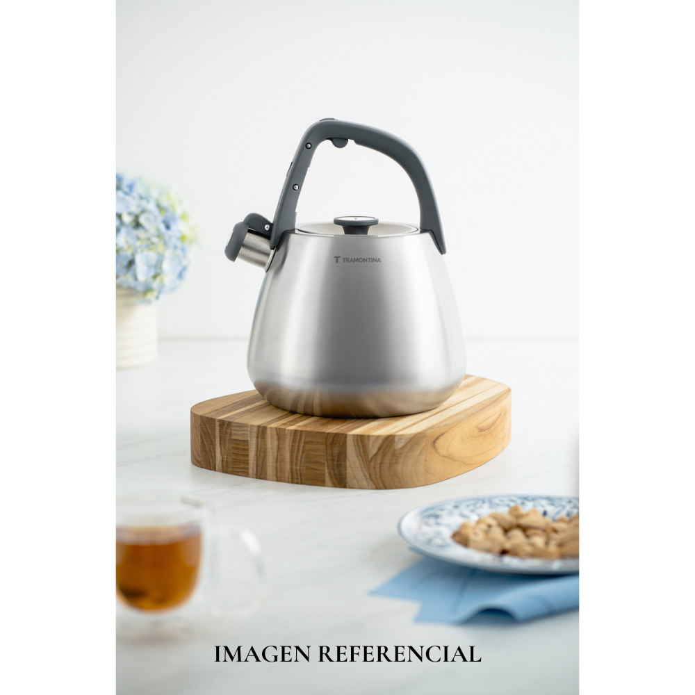 TETERA TRAMONTINA ACERO. INOX CAP. 4L - 3
