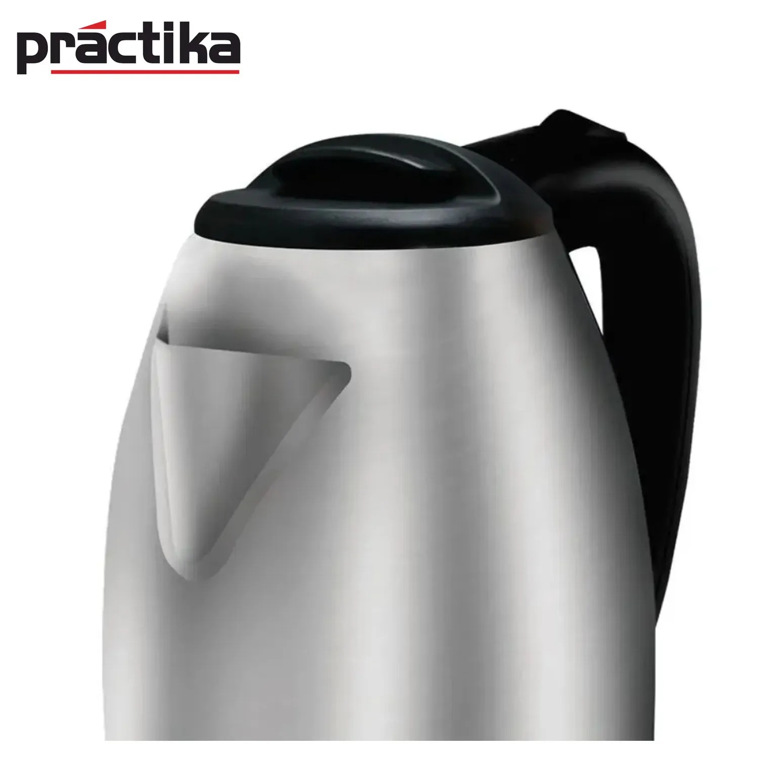 HERVIDOR ELÉCTRICO PRACTIKA 1.8L INOX 18 - ACERO INOXIDABLE - 3