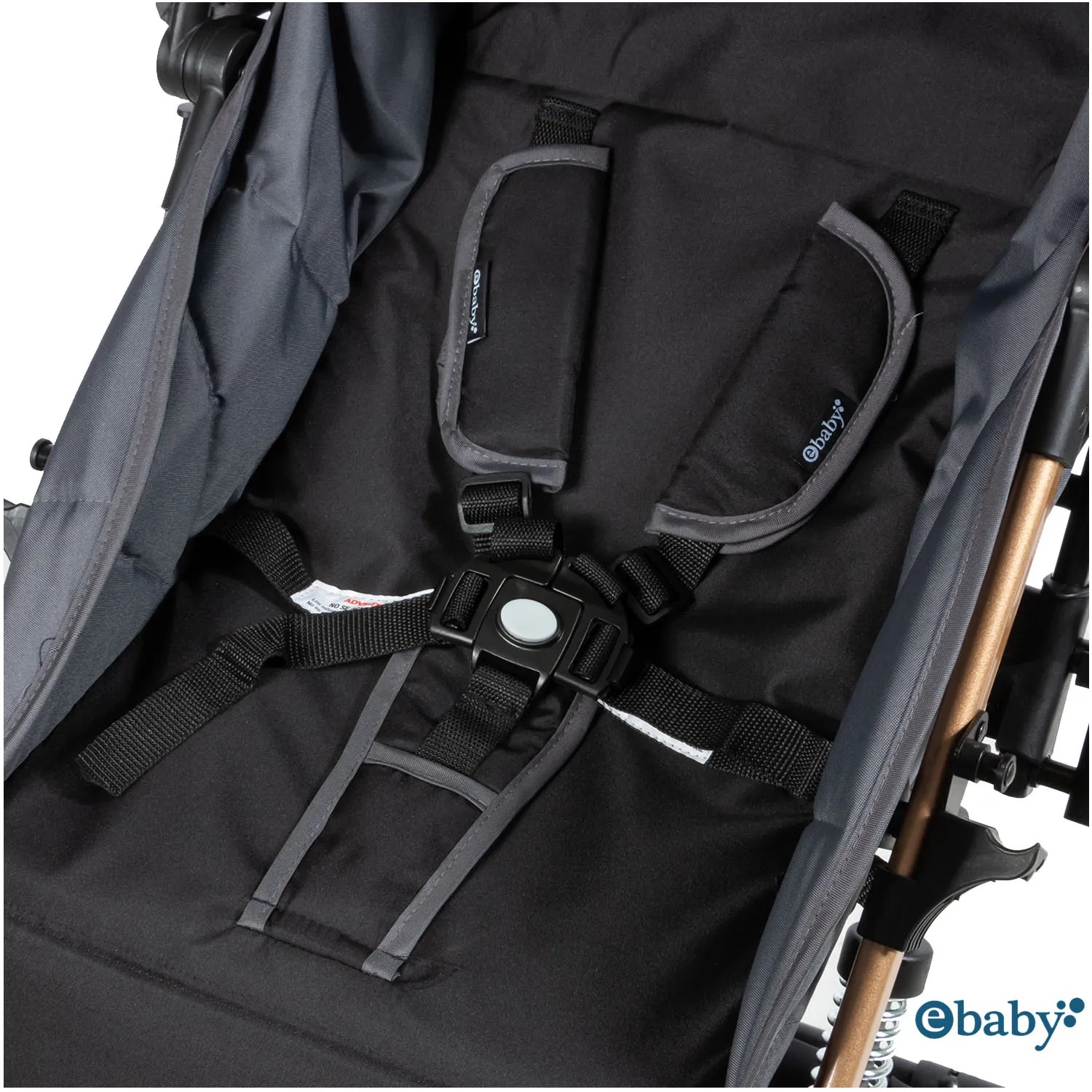 COCHE PASEO REVERSIBLE EBABY «VINCE» GRIS - 7
