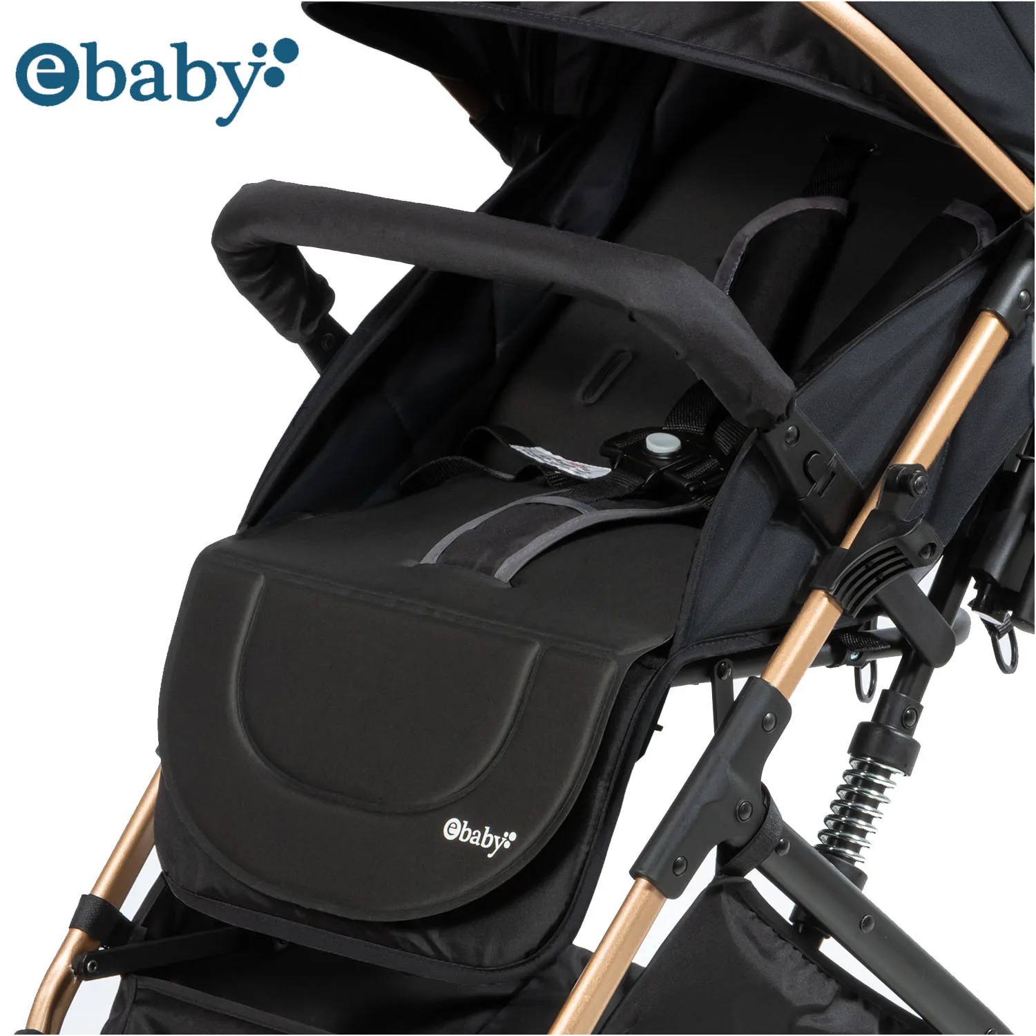 COCHE PASEO REVERSIBLE EBABY «VINCE» BLACK - 6