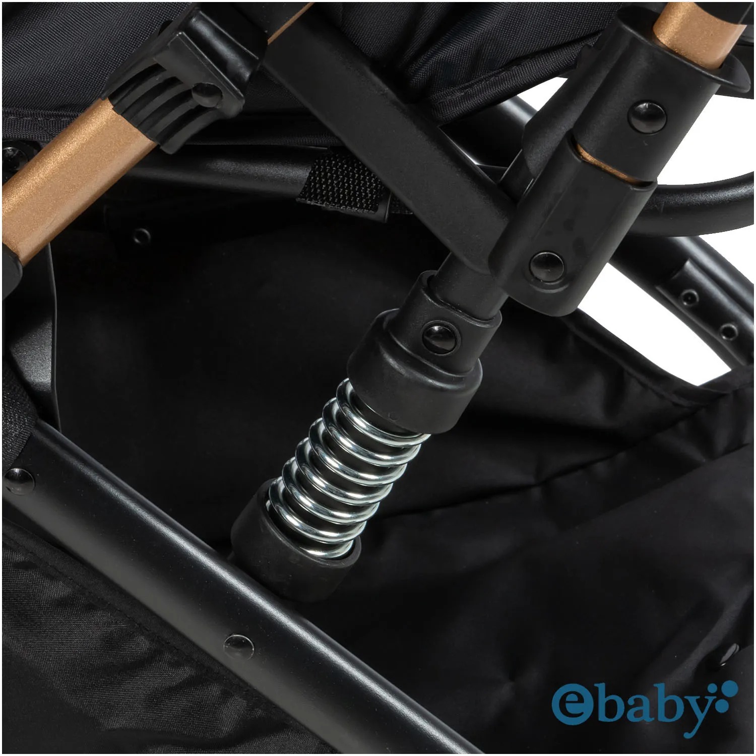 COCHE PASEO REVERSIBLE EBABY «VINCE» BLACK - 8