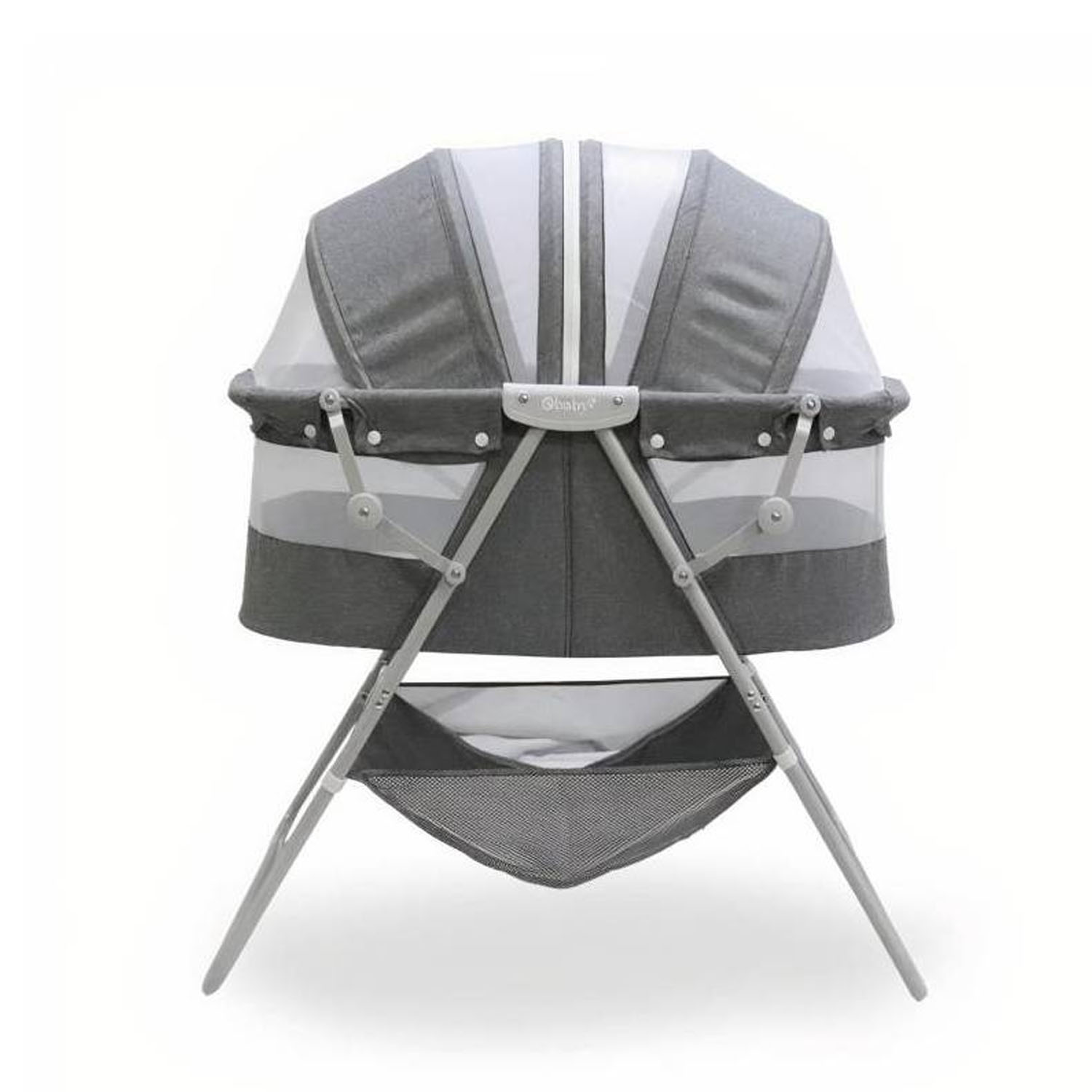 CUNA PORTÁTIL PLEGABLE PARA BEBÉ »DOLLY» GREY - 3