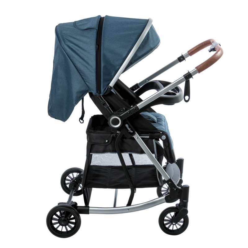 COCHE MECEDORA DE LUJO BOUNCY BLUE - 3