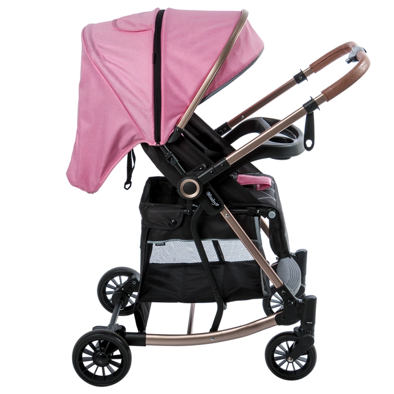 COCHE MECEDORA DE LUJO BOUNCY PINK - 3