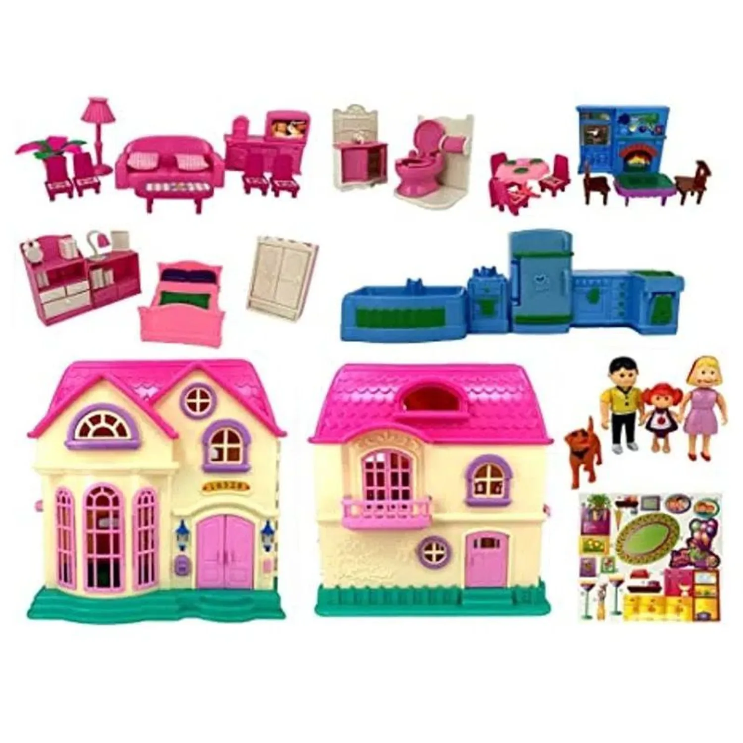 CASA DE MUÑECAS MY HAPPY FAMILY CON ACCESORIOS - 4