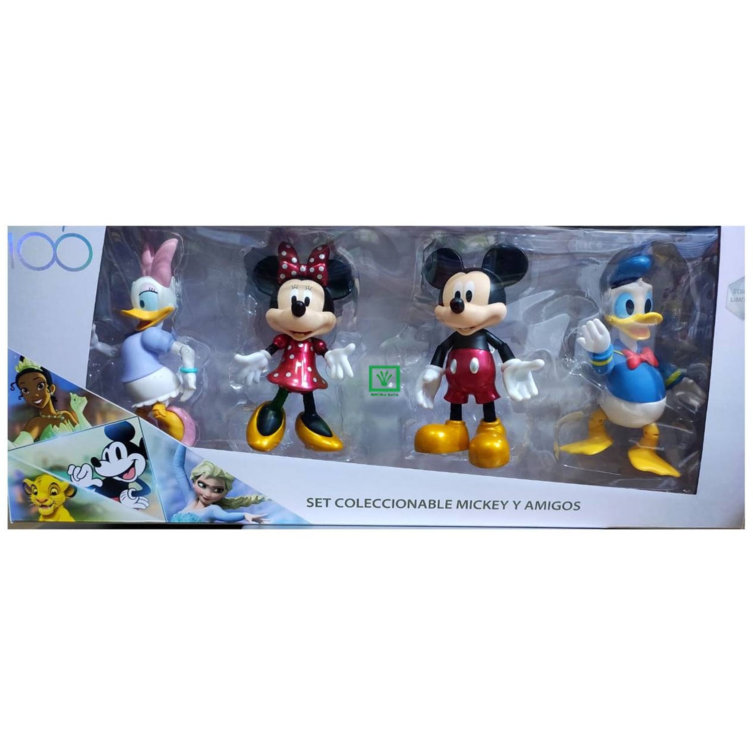 SET DE FIGURAS ARTICULABLES MICKEY MOUSE Y SUS AMIGOS 4PCS - 4