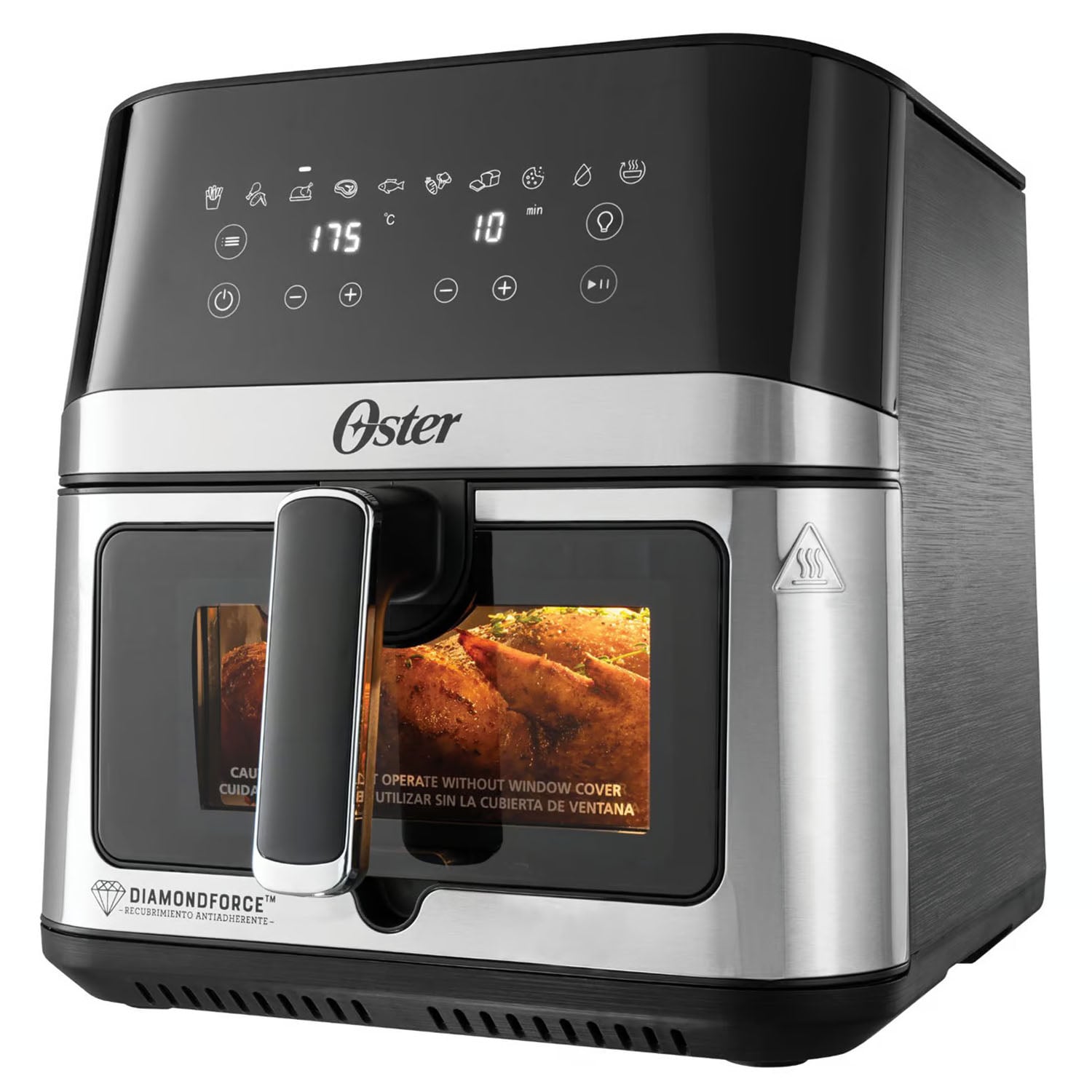 FREIDORA DE AIRE DIGITAL OSTER DIAMONDFORCE 7.5 L CKSTAF75WDSSDF - 2