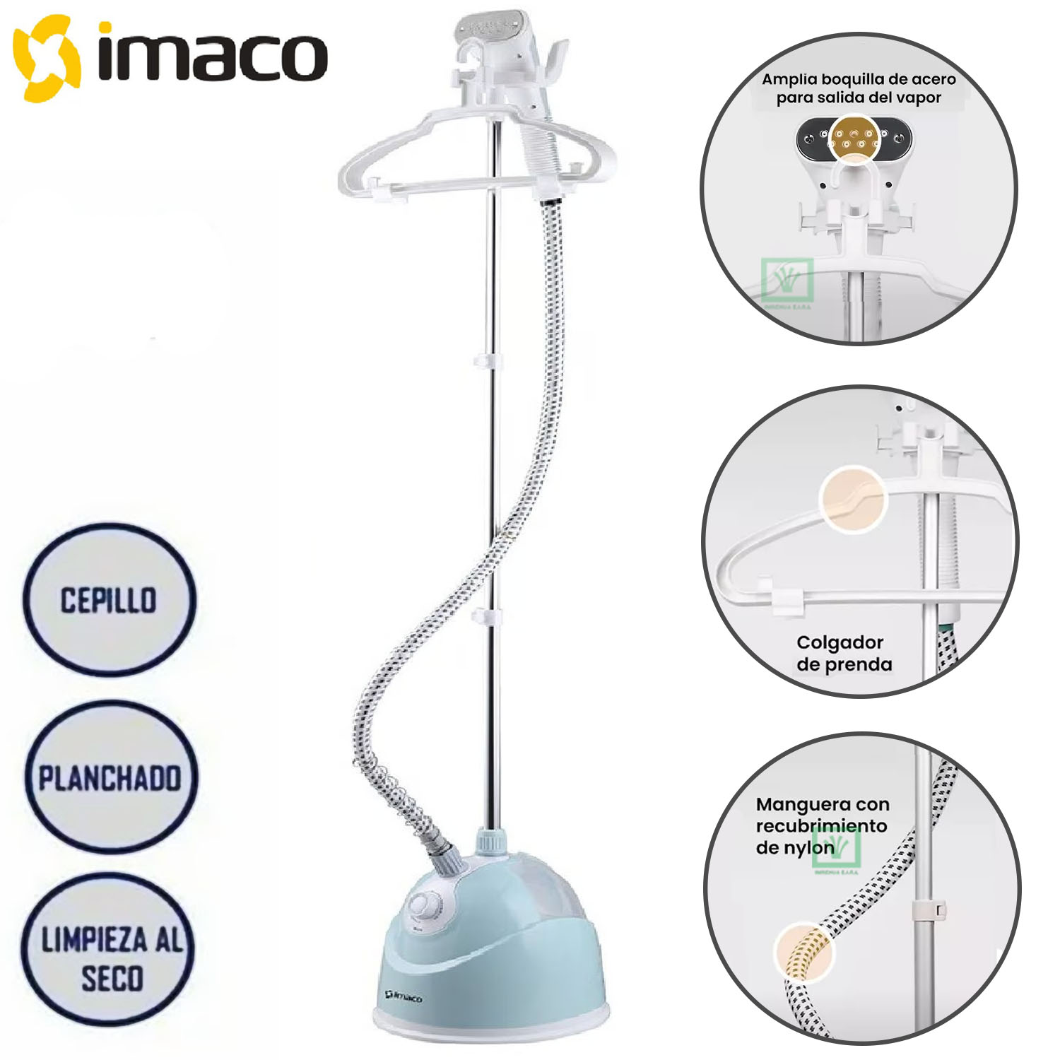 VAPORIZADOR DE PRENDAS IMACO PGS2016 15LTS - 1