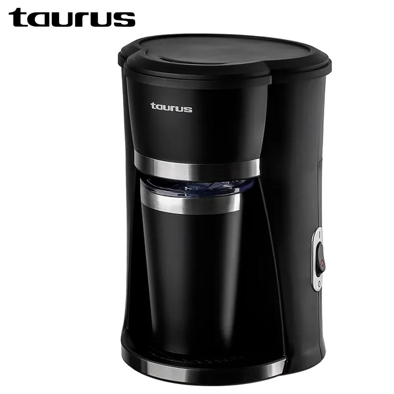 CAFETERA PERSONAL COFFEE CON TAZA TÉRMICA DE ACERO INOXIDABLE - 2