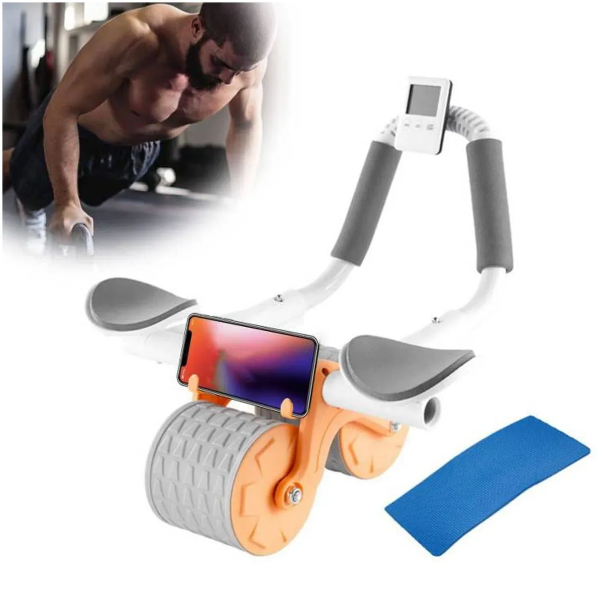 RUEDA DE ABDOMINALES SMART FORTALECE TU ABDOMEN - 4