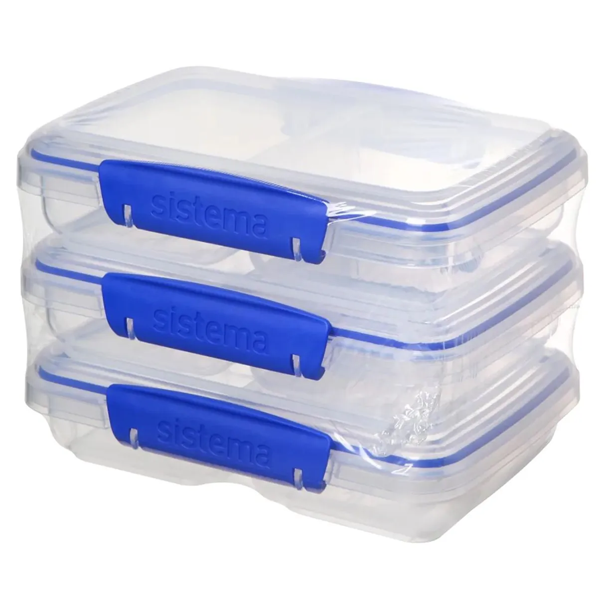 JUEGO DE 3 CONTENEDORES PEQUEÑO PARA ALIMENTOS SISTEMA 1513ZS - 4