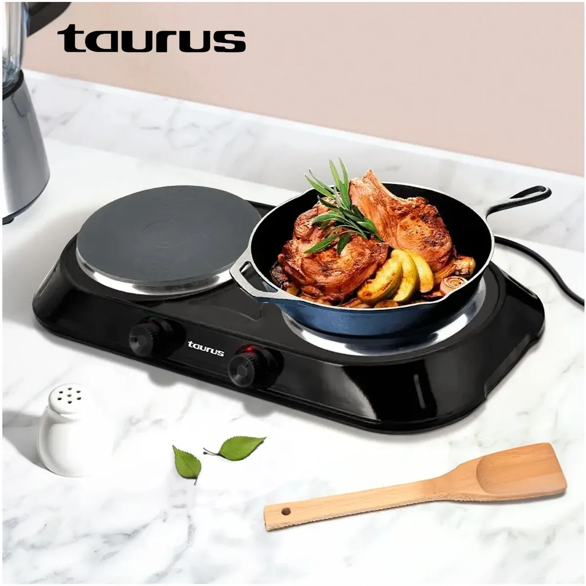 COCINA ELECTRICA DE 2 HORNILLAS FENIX DUO - 5
