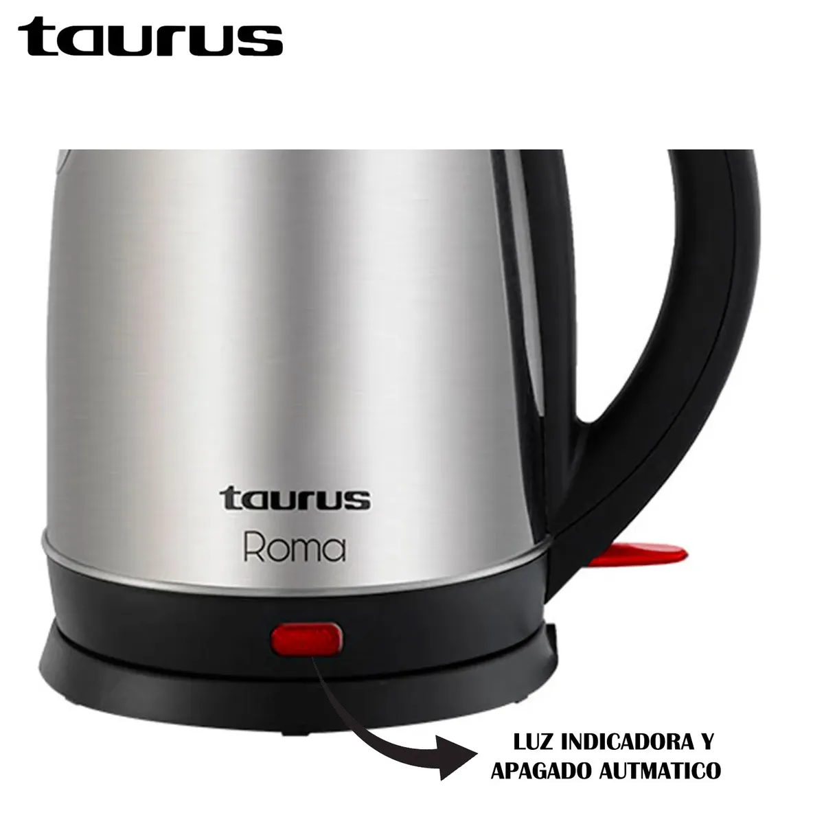 HERVIDOR ROMA ACERO INOXIDADABLE 1.8 L TAURUS - 3