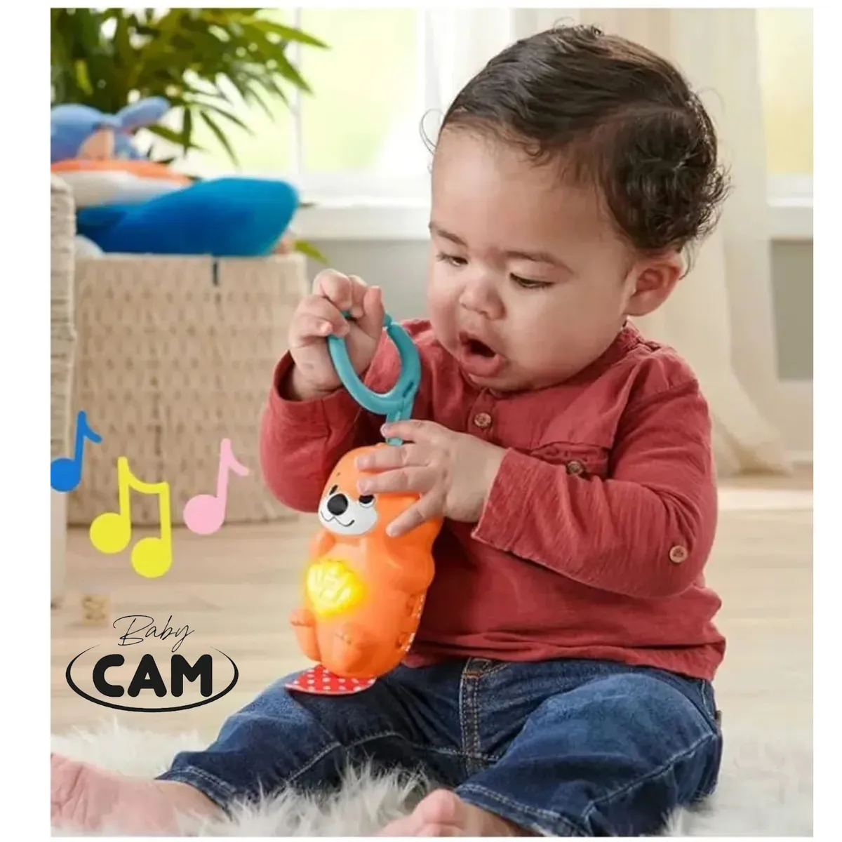 GIMNASIO PIANO MUSICAL BABY CAM 7 EN 1 BLACK - 7