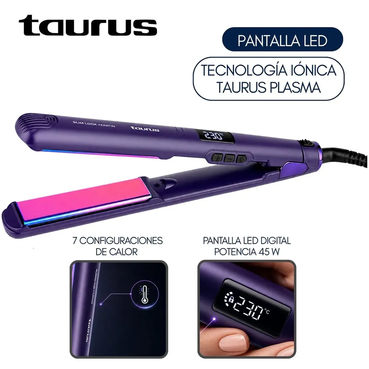 ALISADORA MOD. PLASMA SLIM TITANIUM - 1
