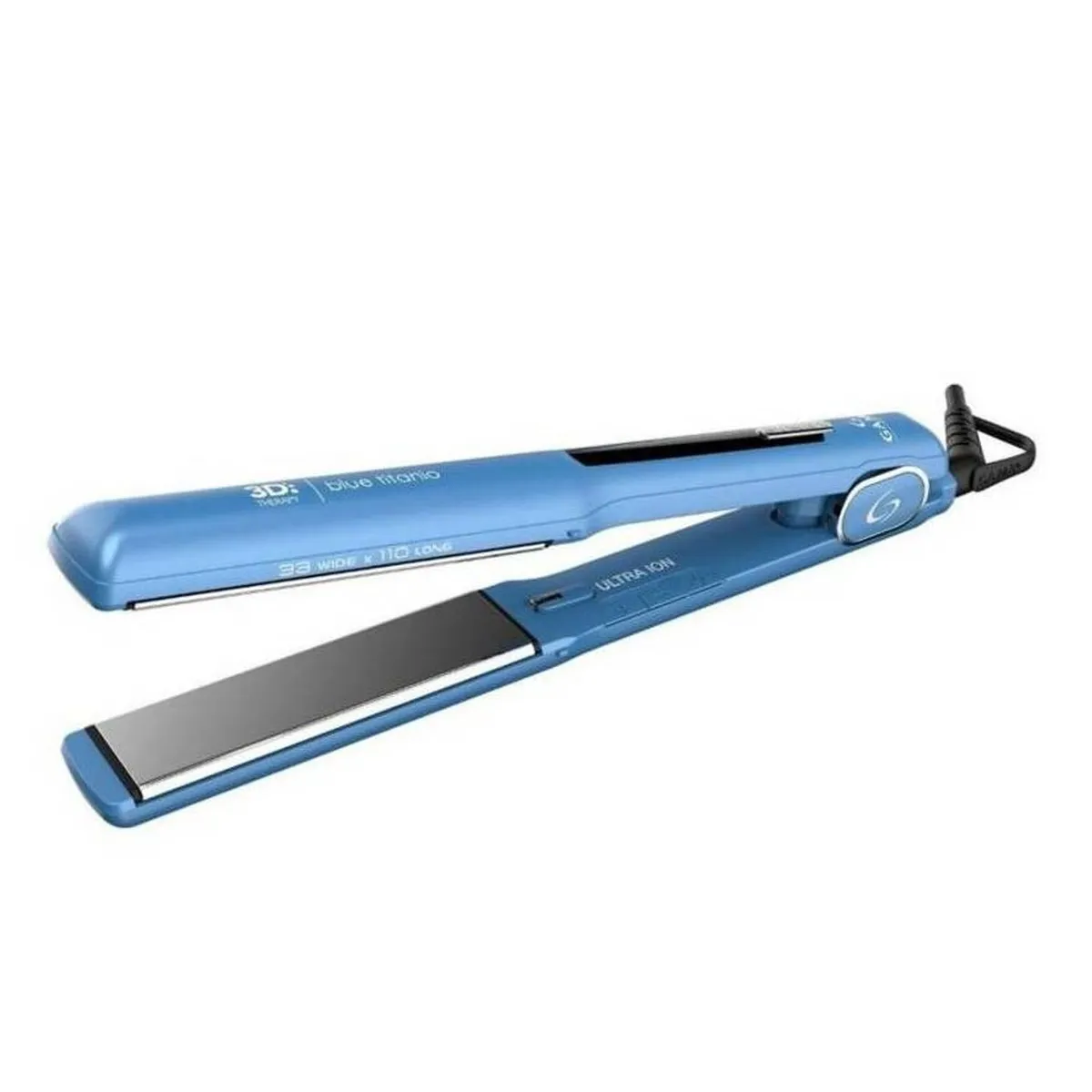 PLANCHA ALISADORA BLUE TITANIO STARLIGHT 3D ULTRA THERAPY ION-DIGITAL - 4