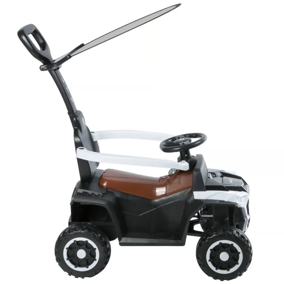 CUATRIMOTO MUSICAL CON LUCES Y SOMBRILLA BLANCO EB351 - 3