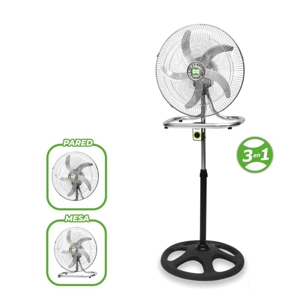 VENTILADOR DE 5 ASPAS 3EN1 DE 18' BOSSKO BK-8219VI - 1
