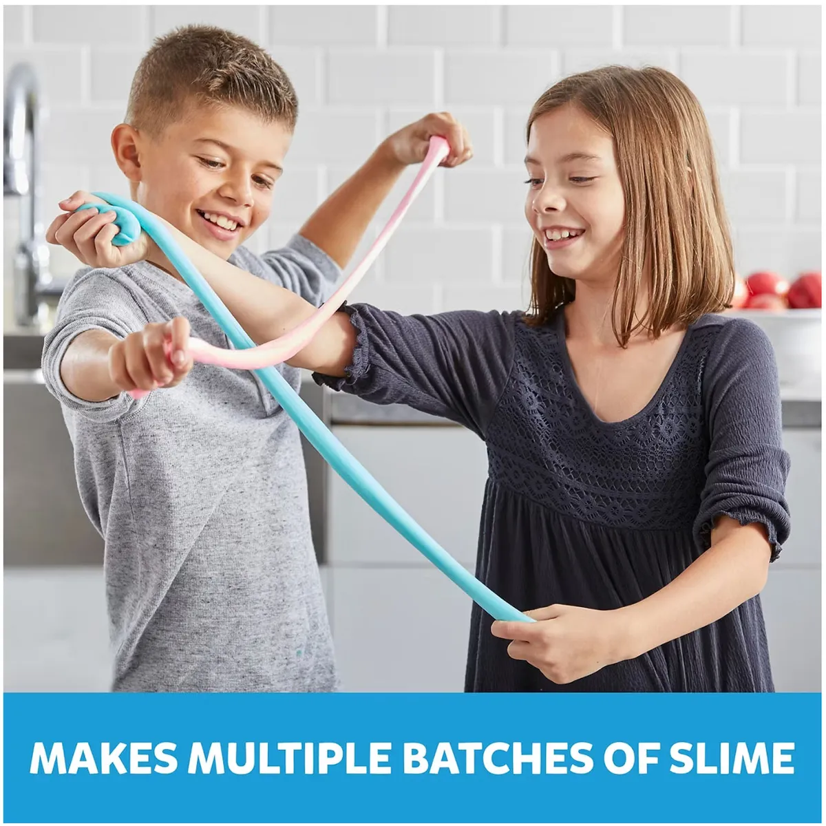 PACK HAZ SLIME GLITTER GLOW LILA - 6