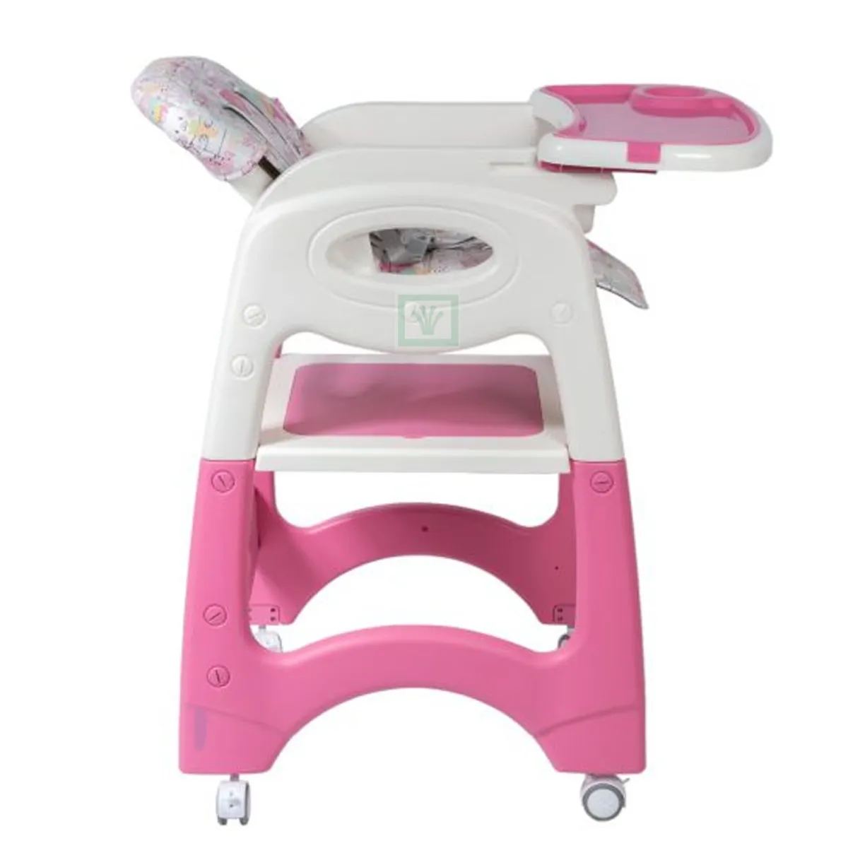 SILLA DE COMER ESCRITORIO LARA EB645-1 ROSADO OSCURO CONEJOS - 2