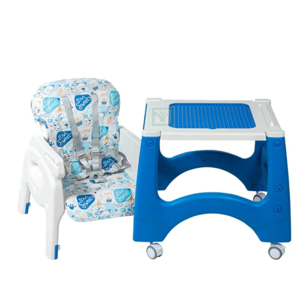 SILLA DE COMER ESCRITORIO LARA EB645-1 AZUL - 4