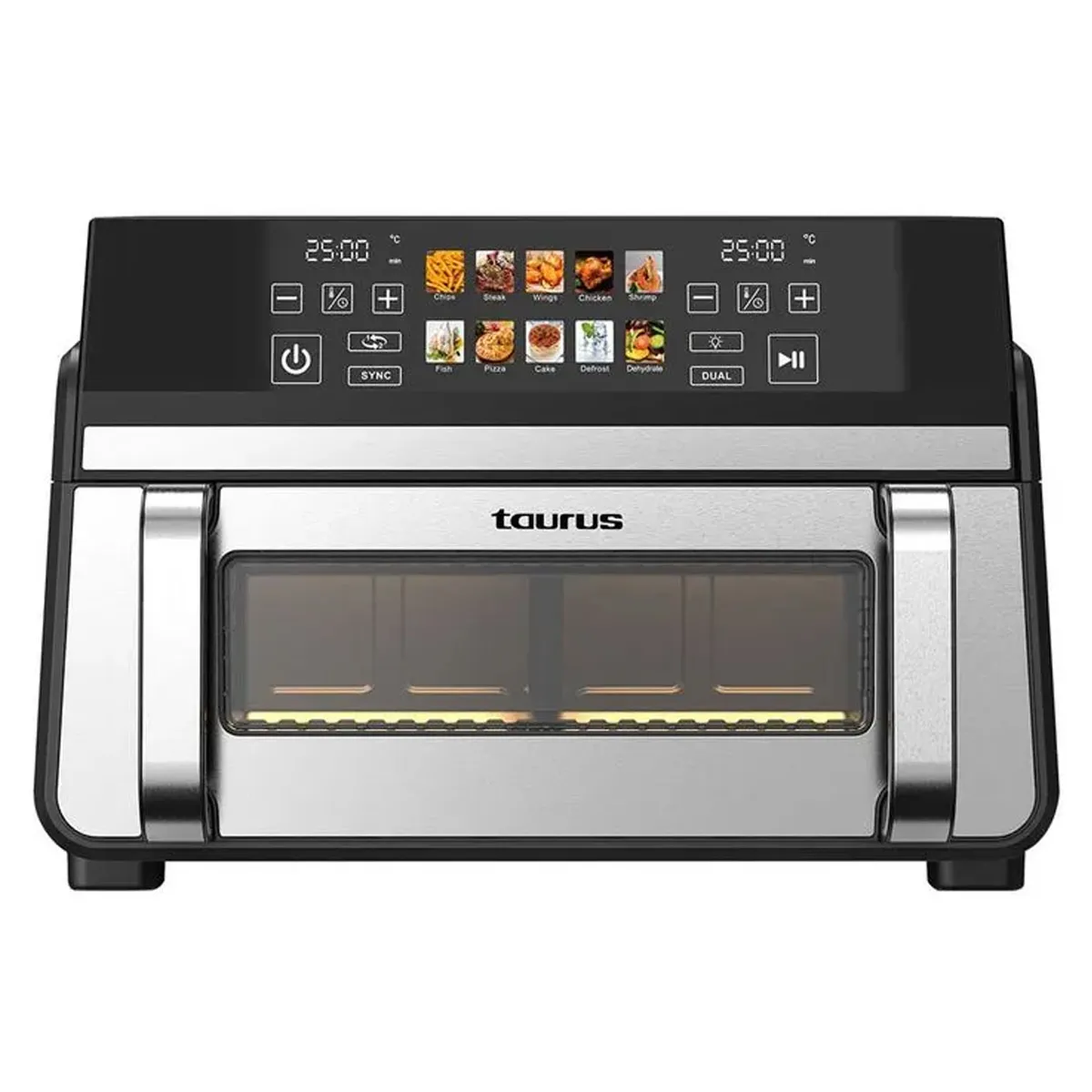 FREIDORA DE AIRE TAURUS DOUBLE AIR FRYER 11 LITROS - 2