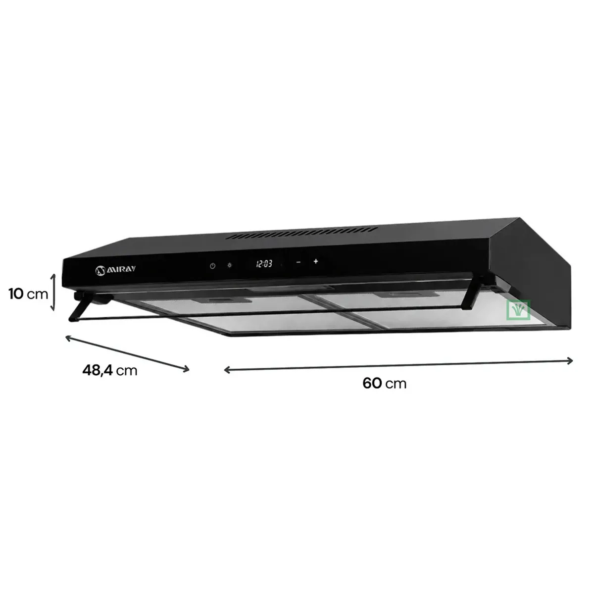 CAMPANA EXTRACTORA MIRAY CEM-605N 60 CM - 5