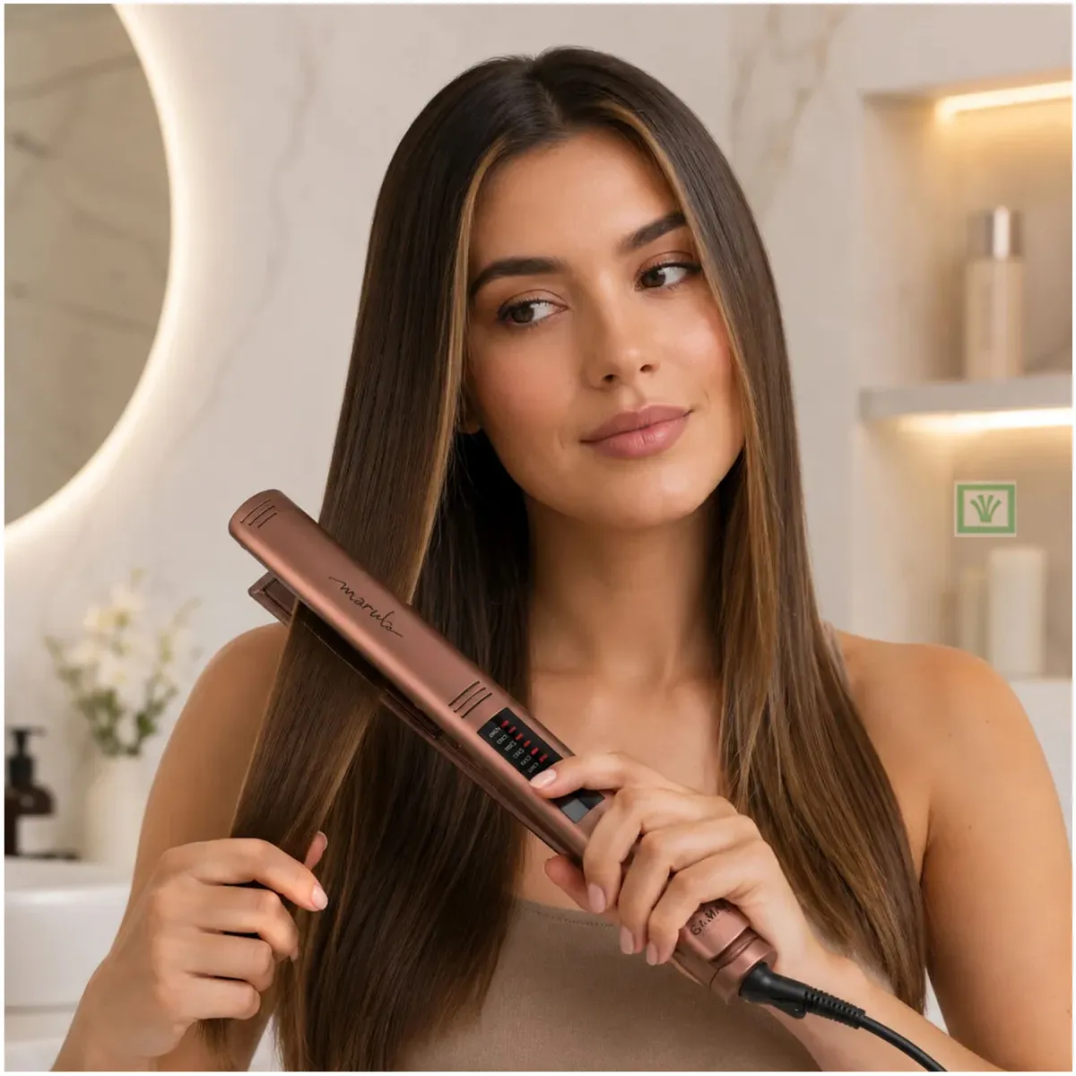 PLANCHA ELEGANCE MARULA LED 4D BECHS0000002223 - 5