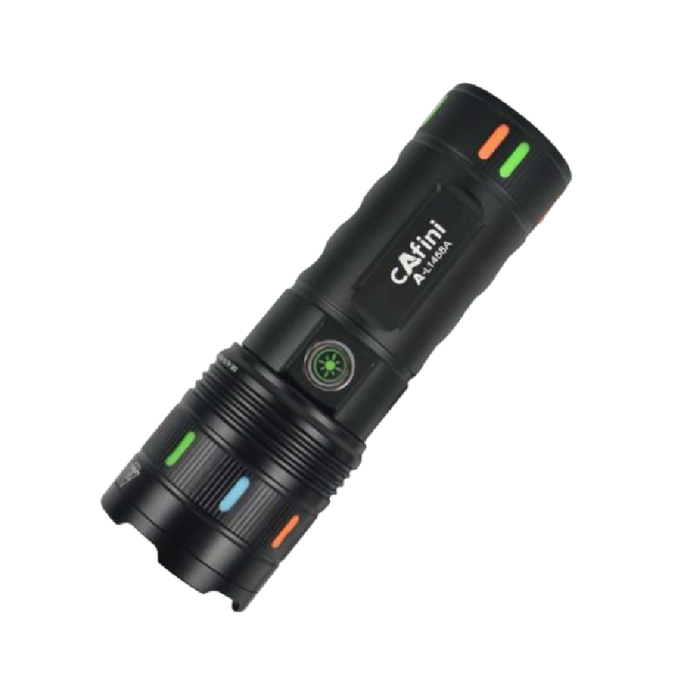 LINTERNA DE LARGO ALCANCE CAFINI A-L1458A 3000M DE DISTANCIA LUZ LED - 2