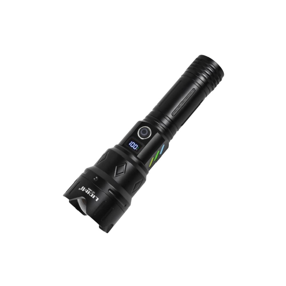 LINTERNA DE LARGO ALCANCE LIDIMI LD-L463A 2000M DE DISTANCIA LUZ LED - 1