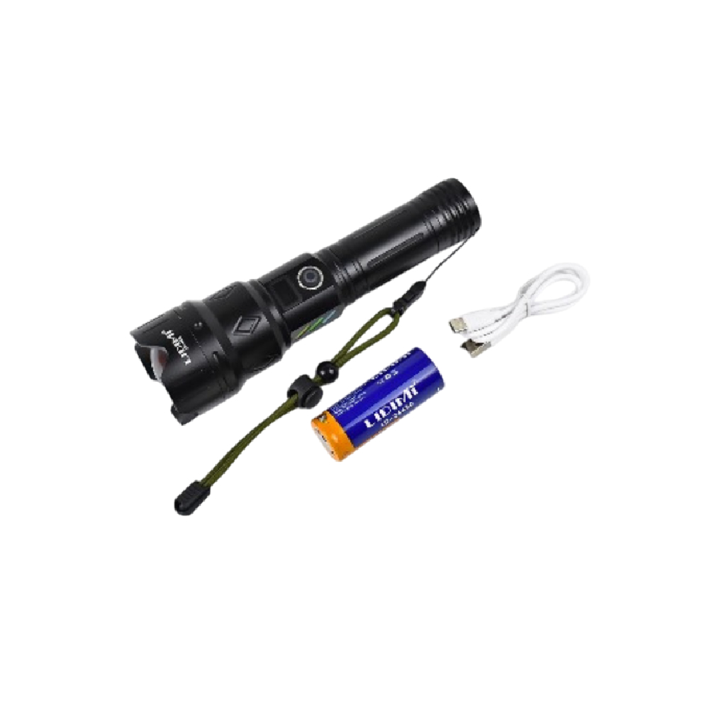 LINTERNA DE LARGO ALCANCE LIDIMI LD-L463A 2000M DE DISTANCIA LUZ LED - 2