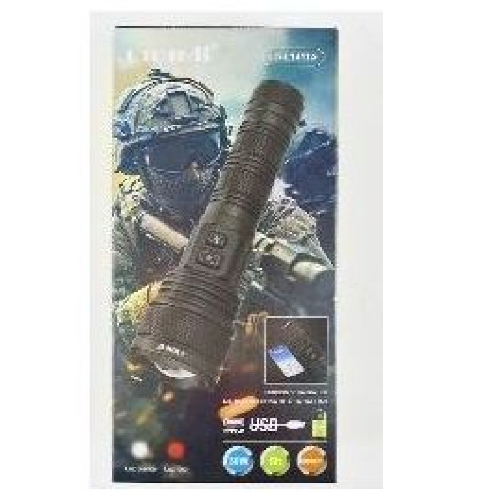 LINTERNA DE LARGO ALCANCE 3000M DE DISTANCIA LED LIDIMI LD-L1411A - 3