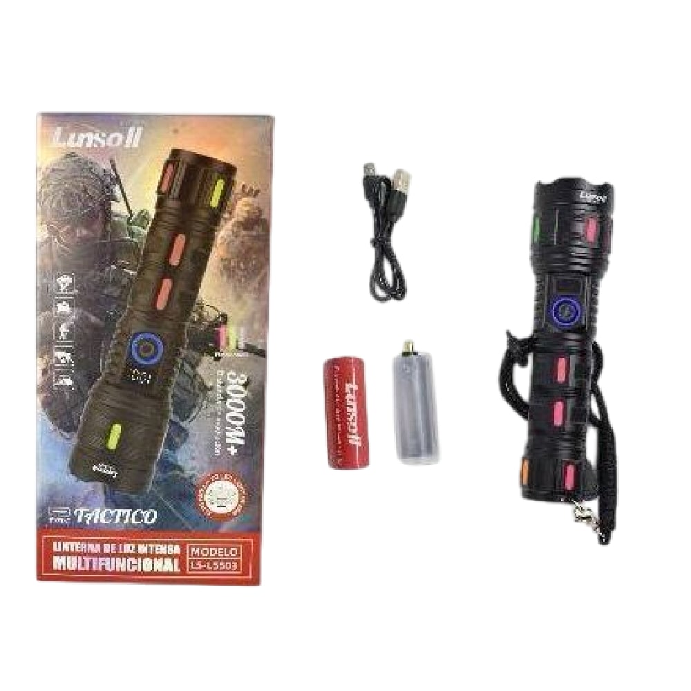 LINTERNA DE LARGO ALCANCE LED LS-L5503 - 3
