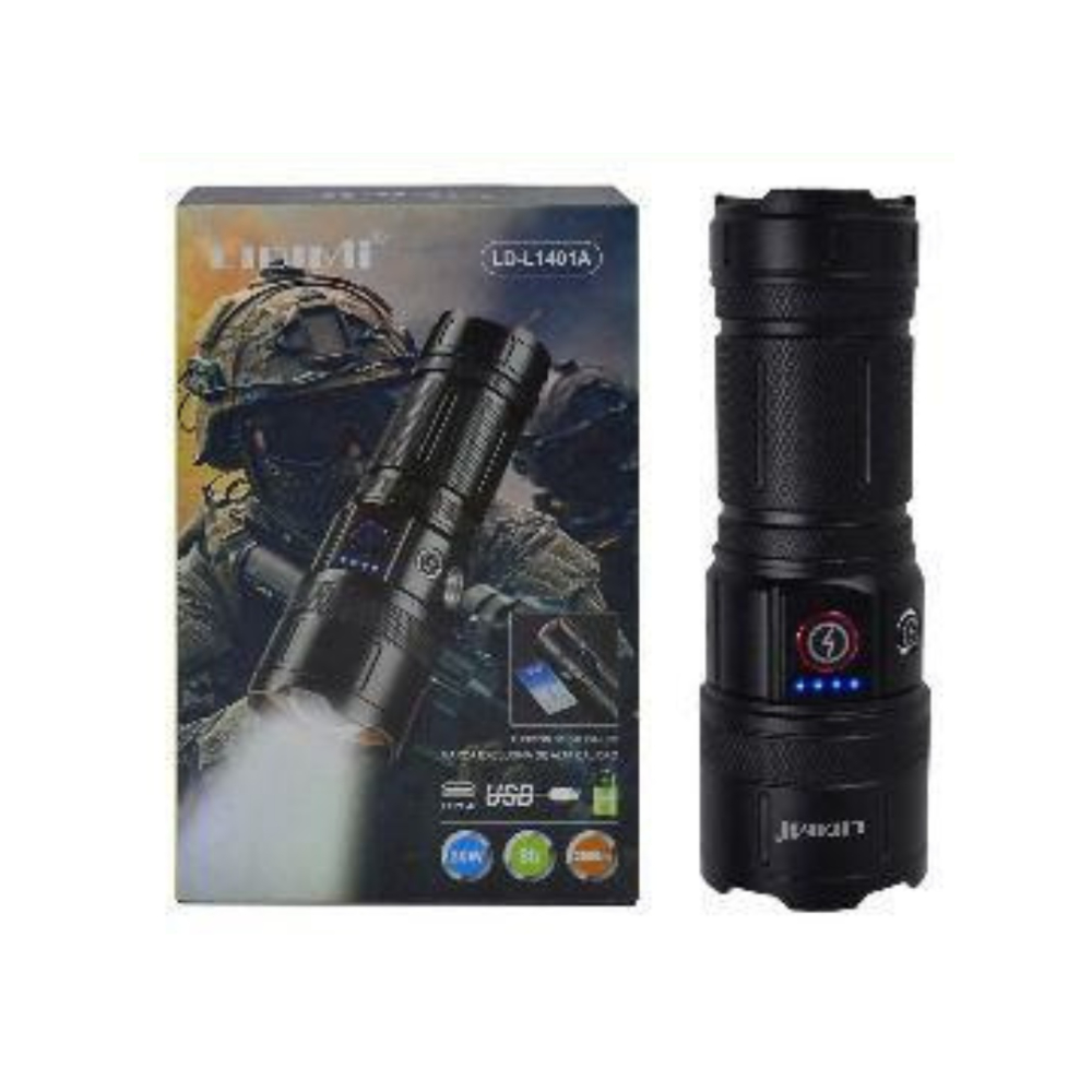 LINTERNA TÁCTICA DE LARGO ALCANCE LIDIMI LD-L1401A - 3