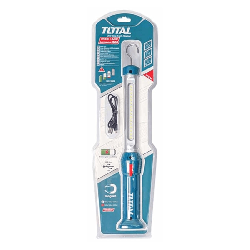 LAMPARA LINTERNA DE MANO A BATERIA 36V TOTAL - TWLI35261 - 3