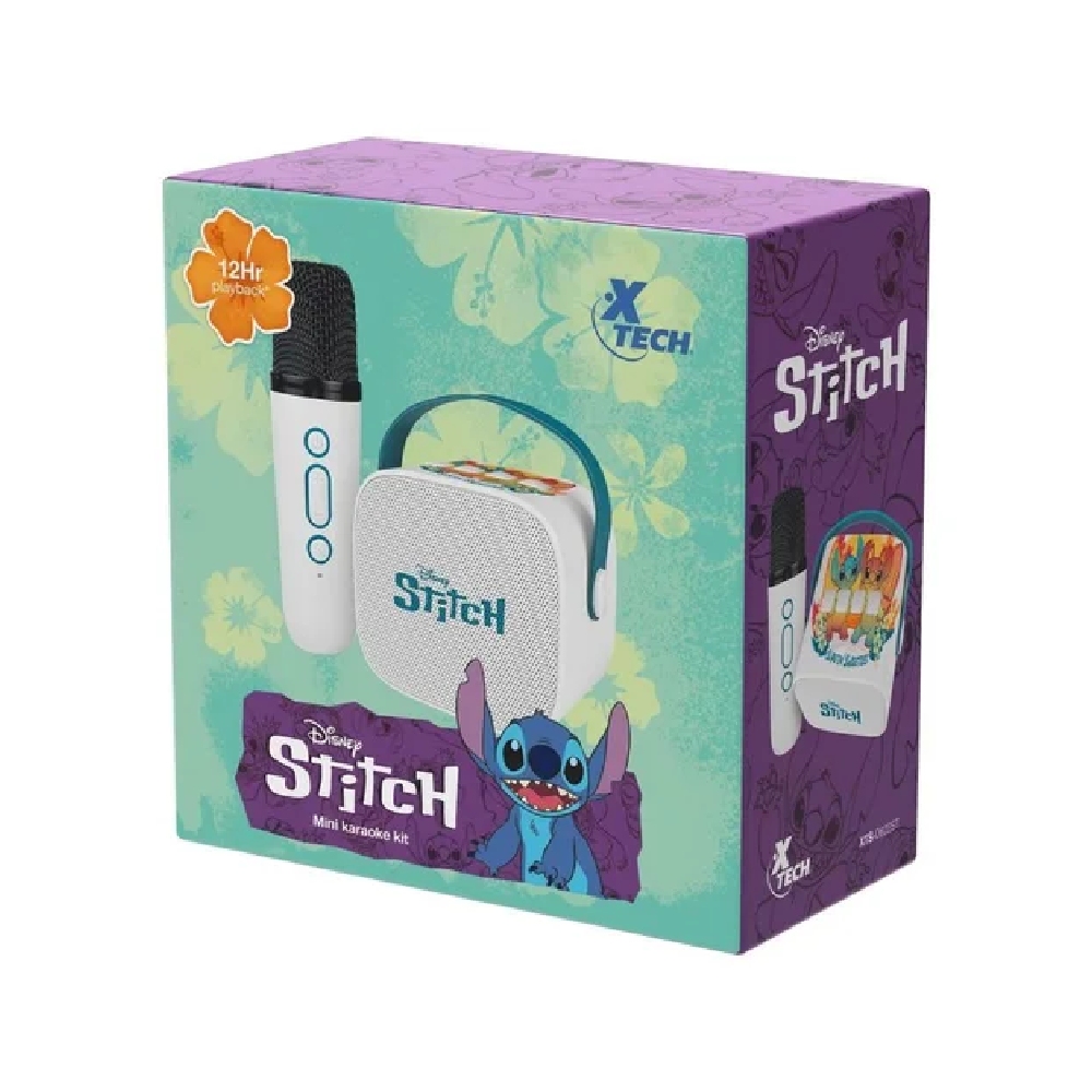 PARLANTE PORTÁTIL XTECH STITCH CON BLUETOOTH® 5.3 Y KARAOKE INALÁMBRICO - 4