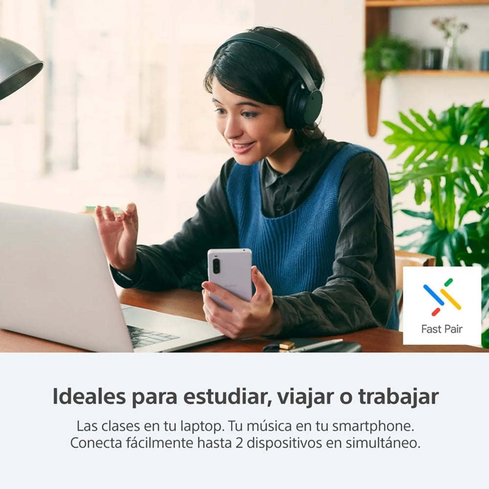 AUDÍFONOS SONY NEGRO WH-CH720N BLUETOOTH CON NOISE CANCELLING - 4