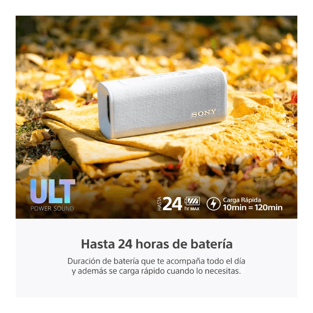 PARLANTE SRS-ULT30 BLUETOOTH PORTÁTIL WATERPROOF NEGRO - 4