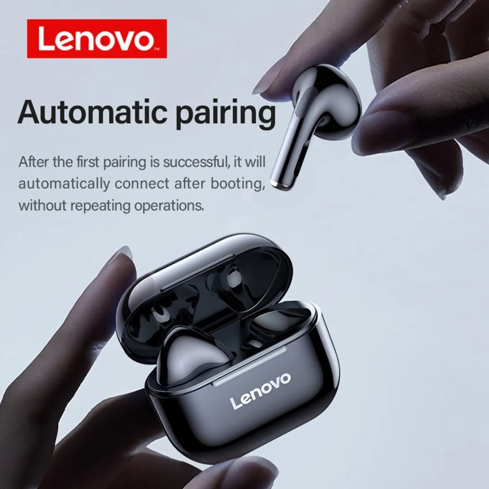 AUDÍFONOS INALÁMBRICOS LENOVO LP40 PRO TWS + PARLANTE BLUETOOTH LENOVO K3 PRO SONIDO HIFI - 4