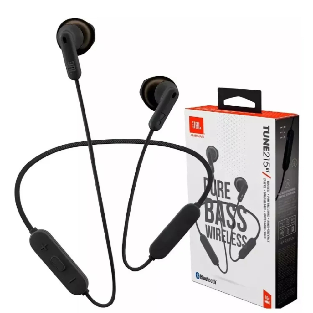 AUDÍFONOS BLUETOOTH JBL TUNE 215BT CON JBL PURE BASS Y HASTA 16 HORAS DE BATERÍA - 1