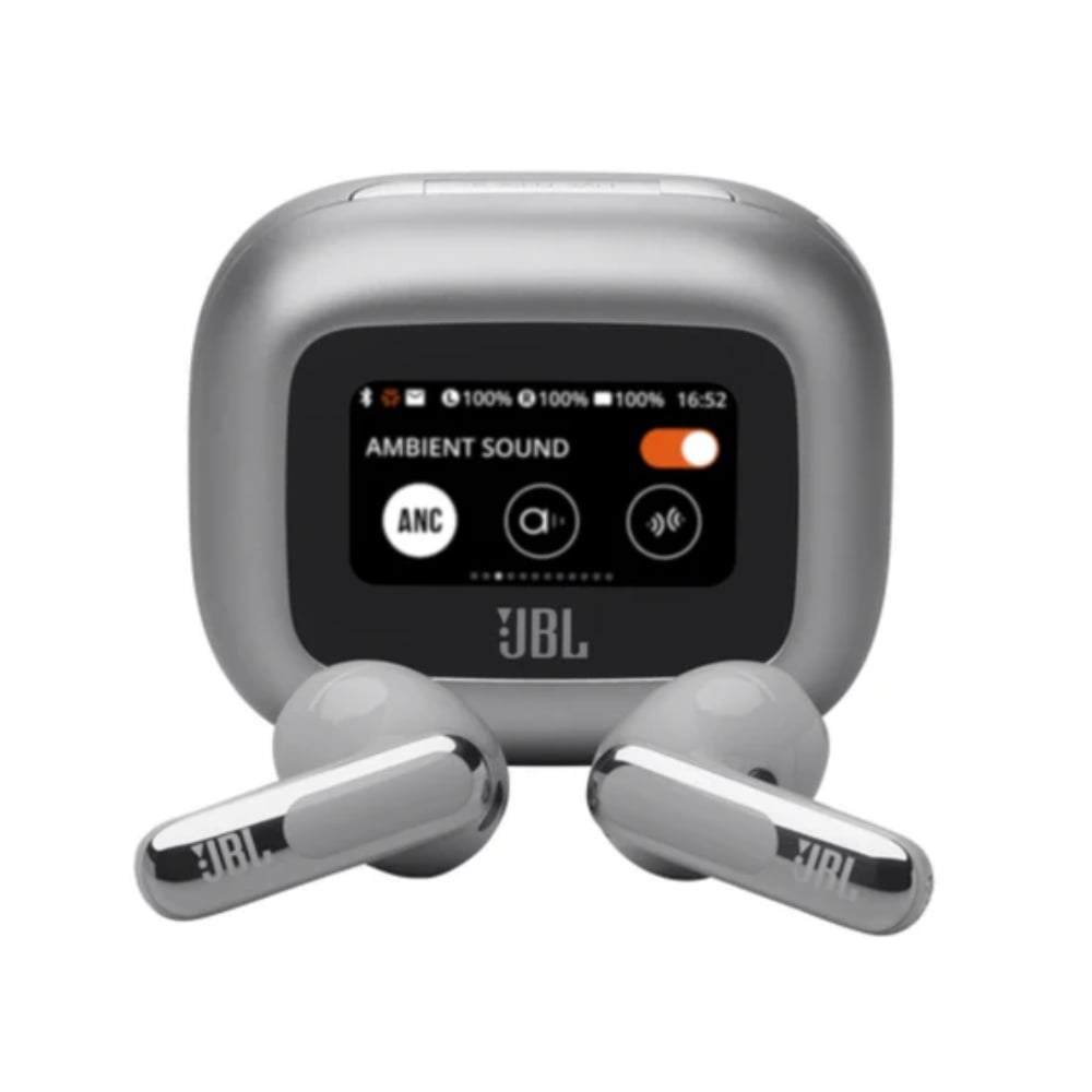 FU AUDIFONO JBL LIVE FLEX 3 50H PLATEADO - 1
