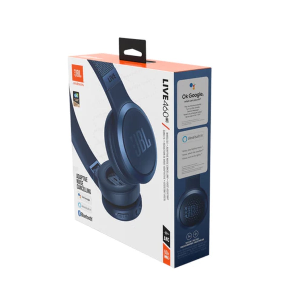 AUDÍFONOS JBL LIVE 460NC INALÁMBRICOS AZUL - 3